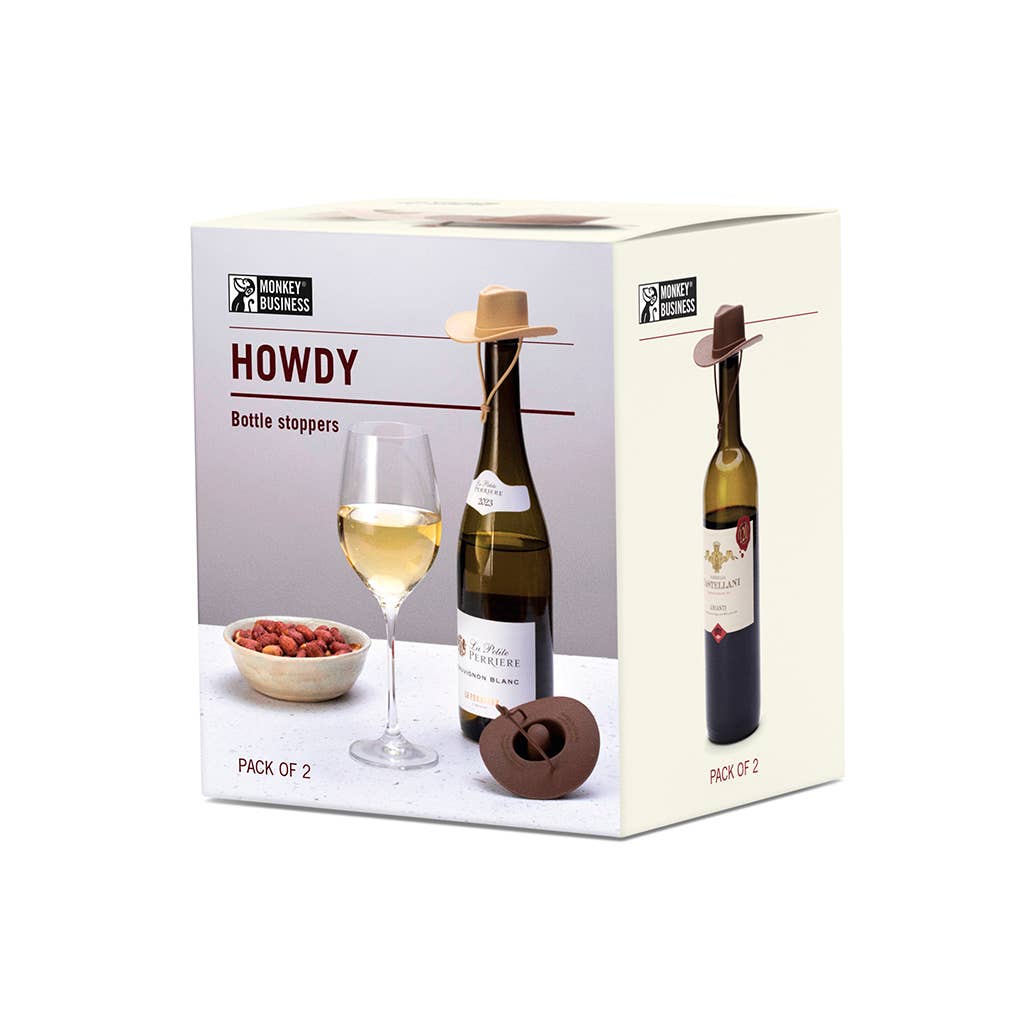 Howdy Bottle Stoppers