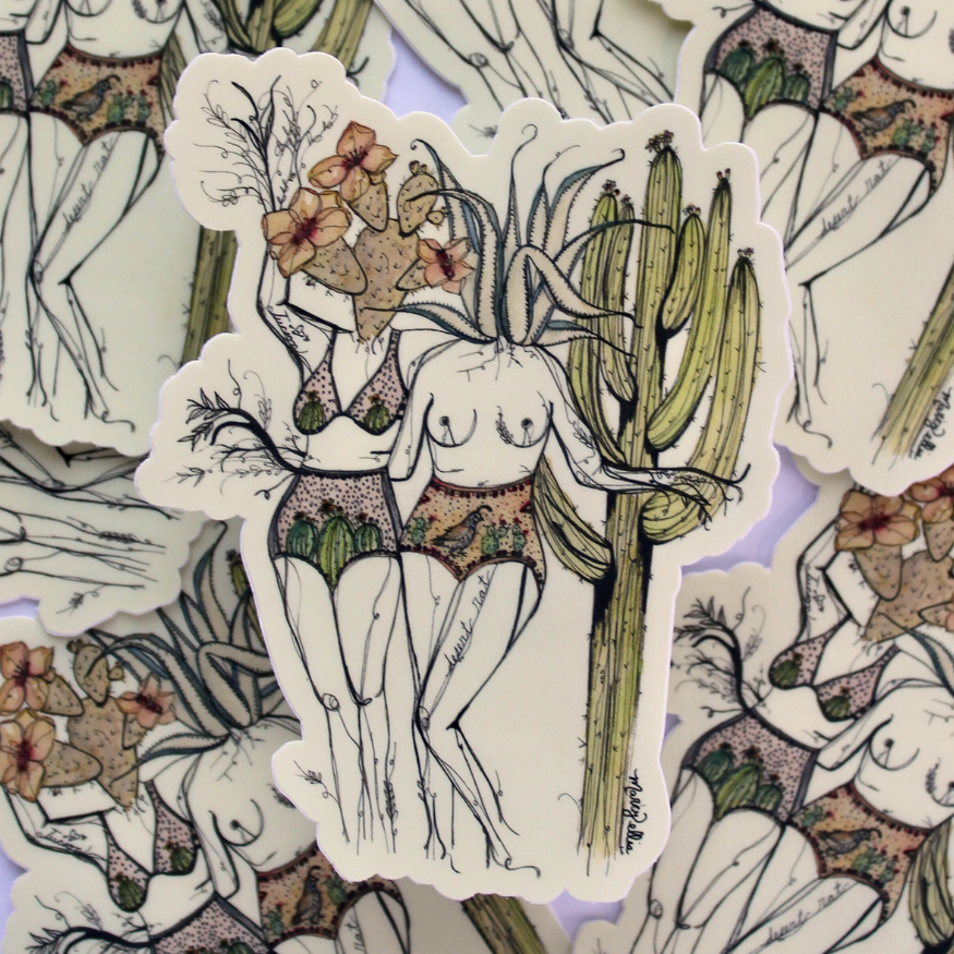 Sticker, Desert Rats