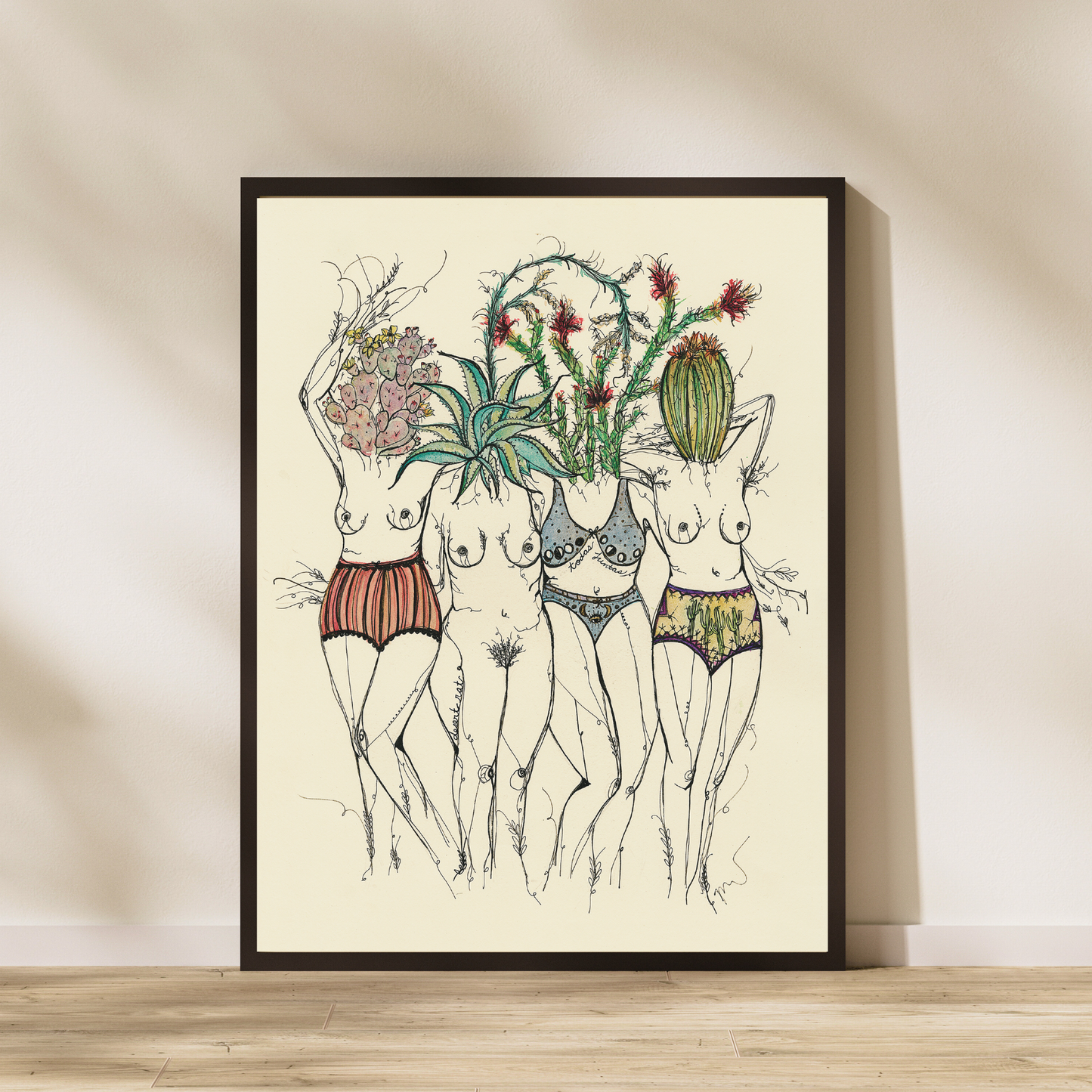 Art Print, Desert Goddesses