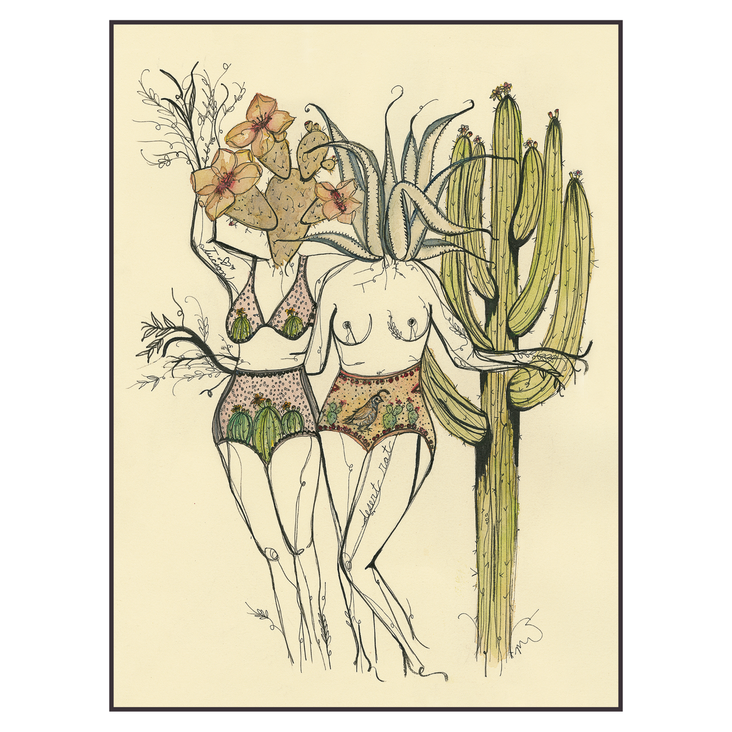 Art Print, Desert Rats