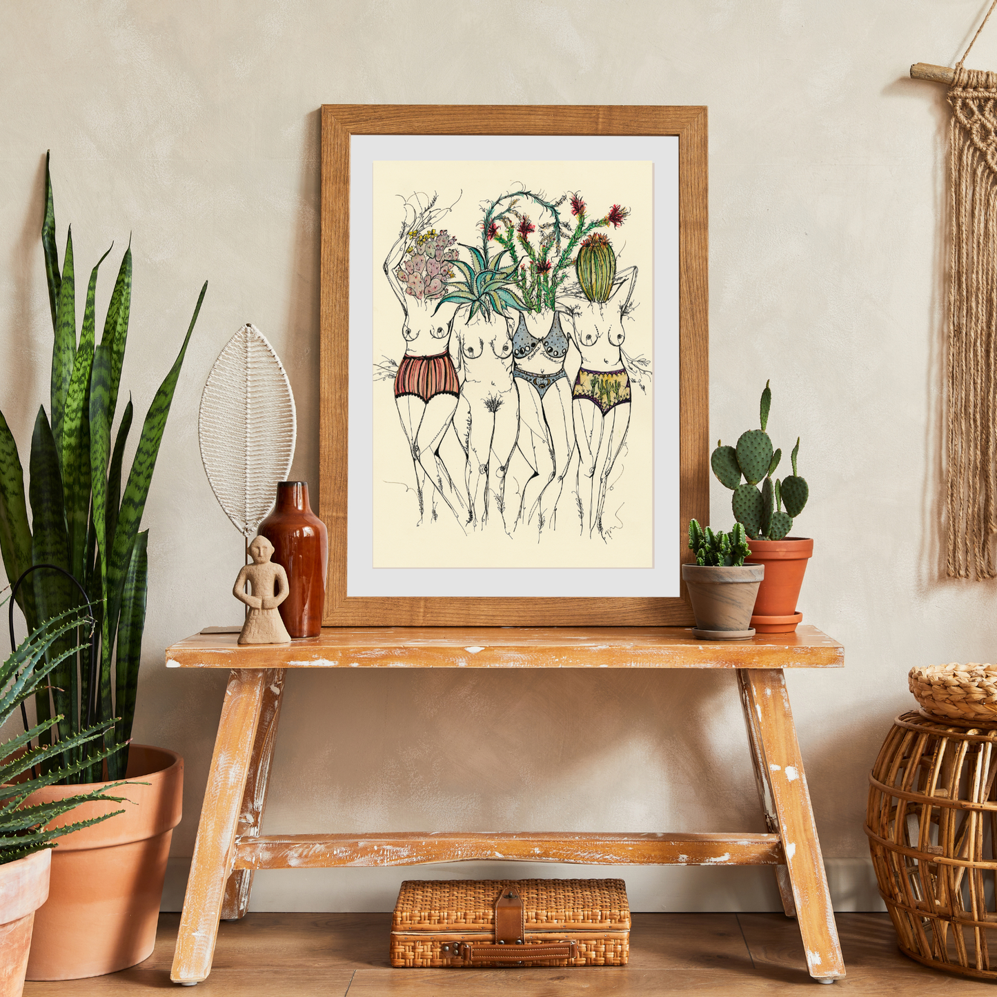 Art Print, Desert Goddesses