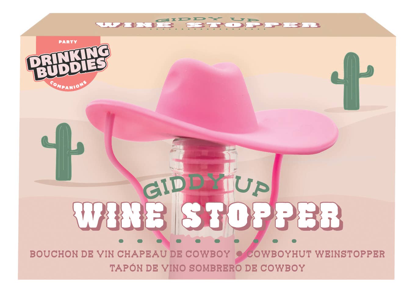 Western Giddy Up Wine Stopper