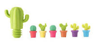 Cactus Bottle Stopper & Charms