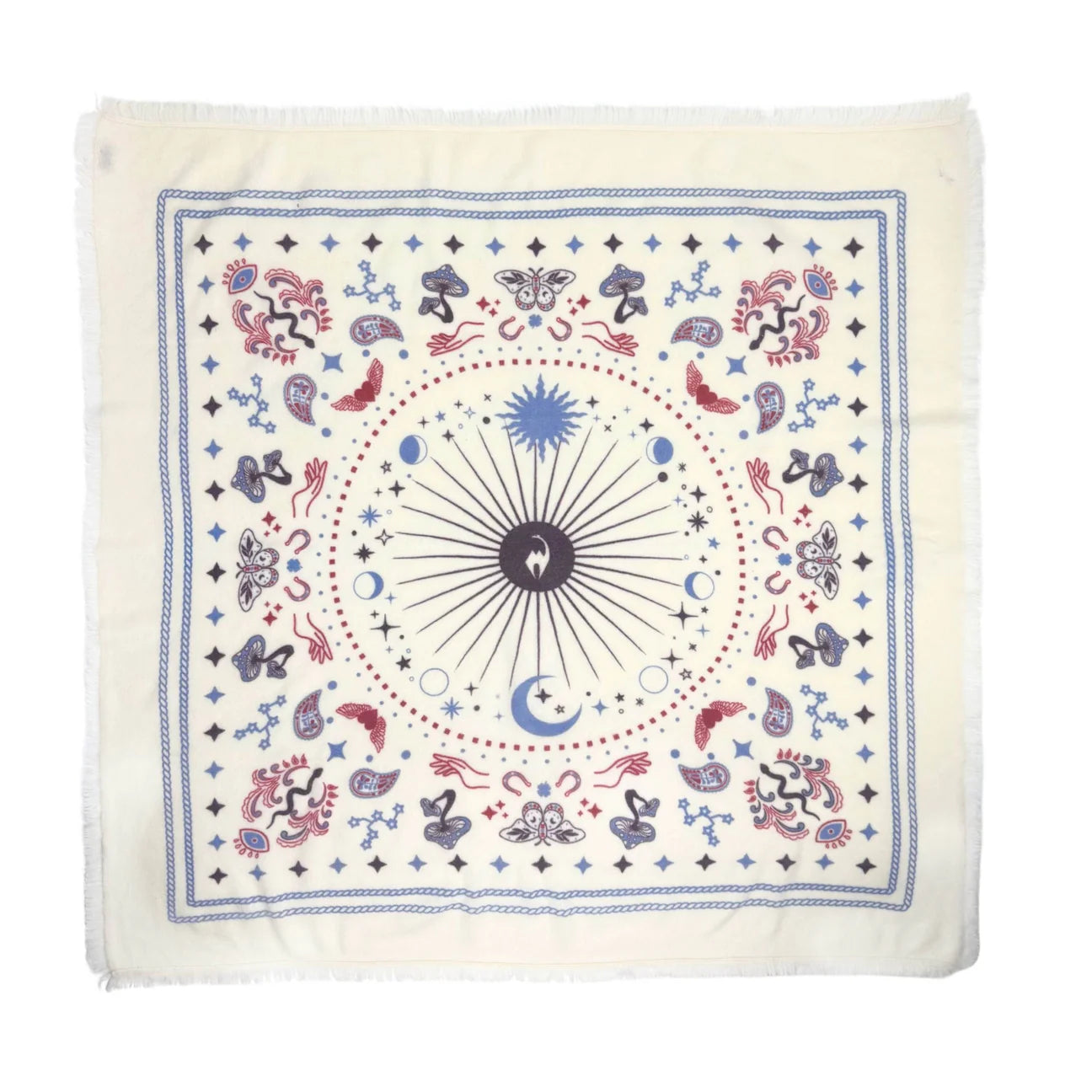 Cosmic Rodeo Cashmere Bandana Sweater Wrap -