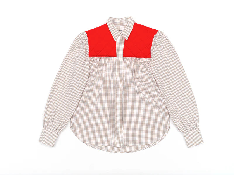 Gigi Blouse Tan