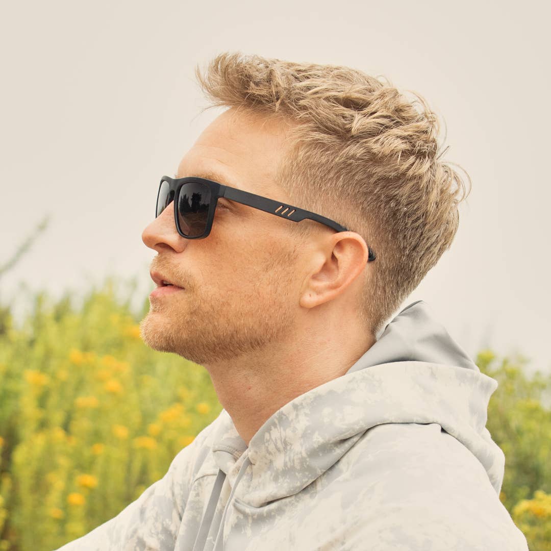 BP10414 - Brayden - Matte Onyx / Black Wood / Brown Polarize