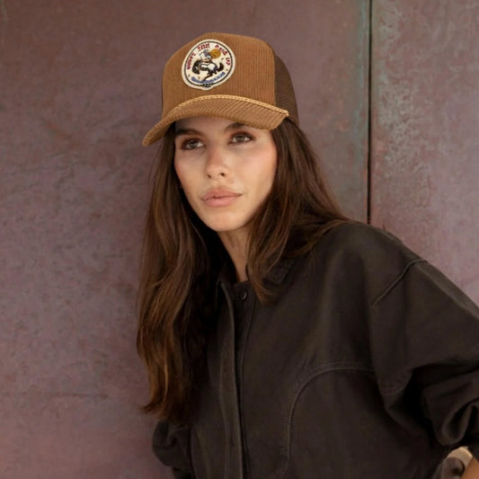 Giddy the F*ck Up Corduroy Trucker Hat