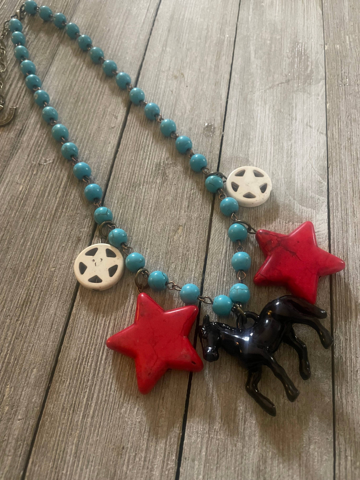 Pecos Pony Necklace 