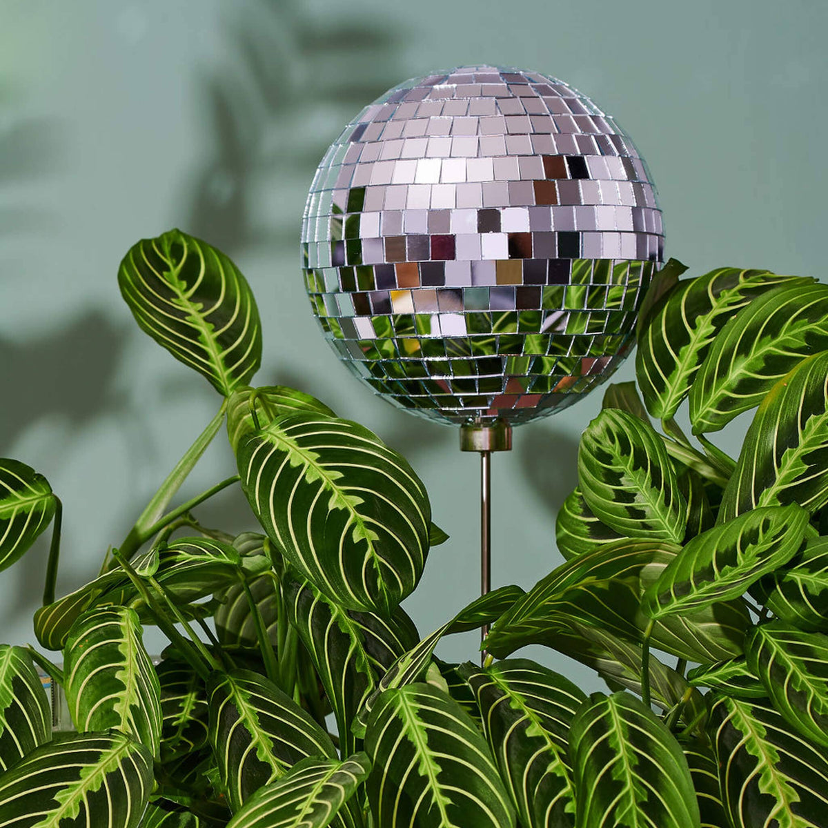 Disco Daddy - 6" Disco Ball Decorative Plant Stake