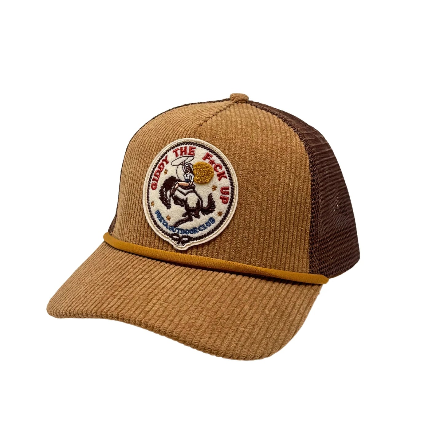 Giddy the F*ck Up Corduroy Trucker Hat