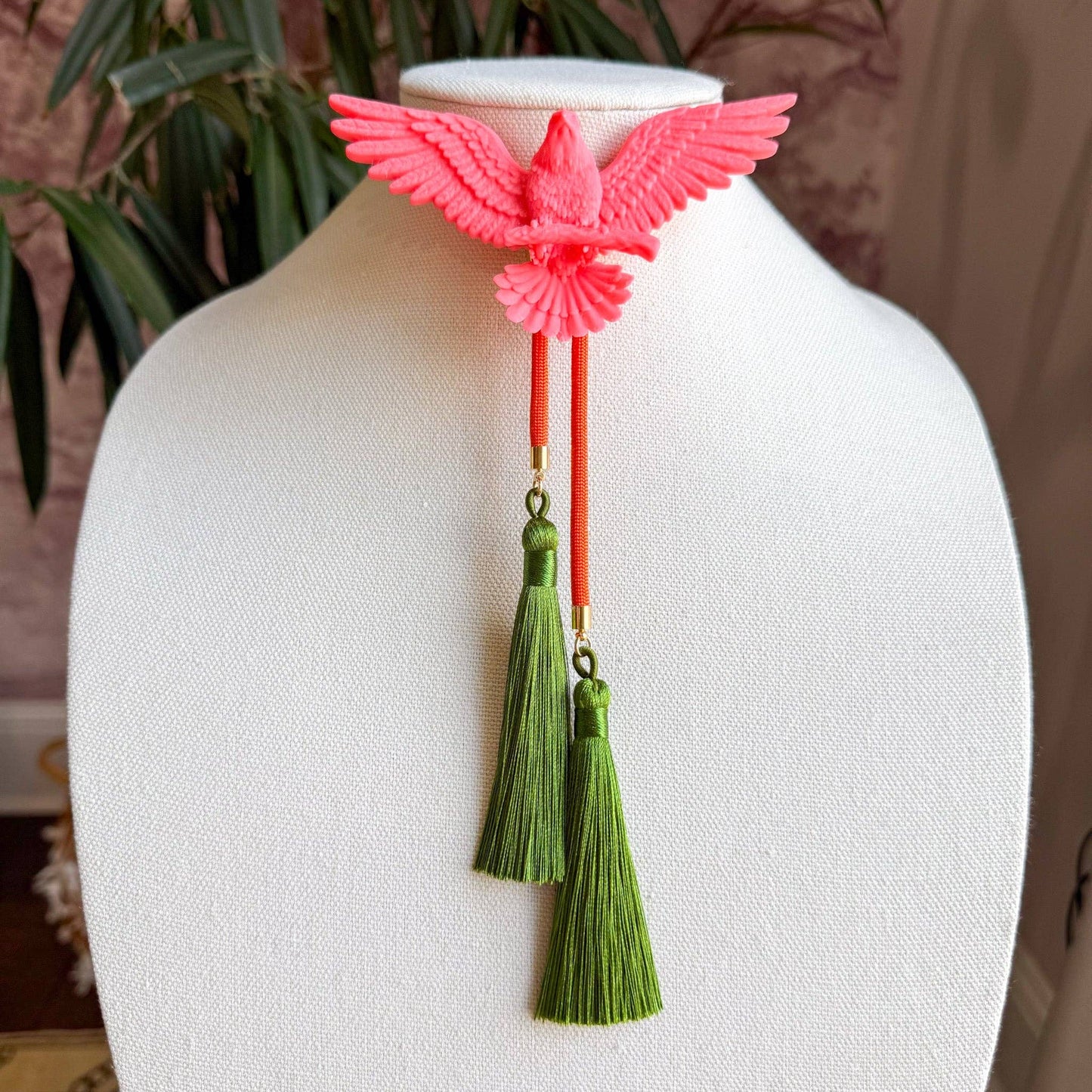 Eagle Bolo Punch Pink with Solar Orange & Olive