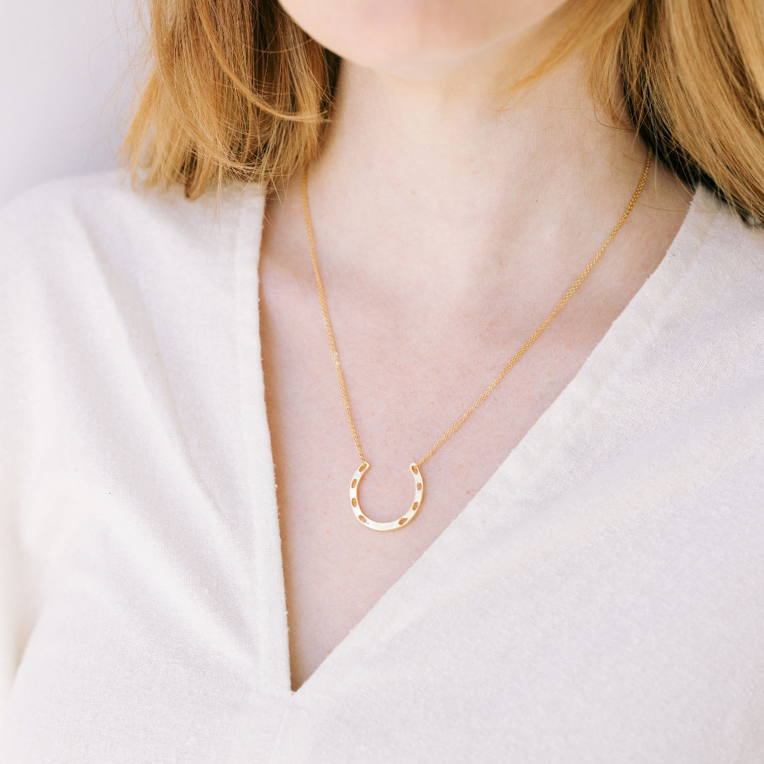 Lady Luck (horseshoe): Silver / 15