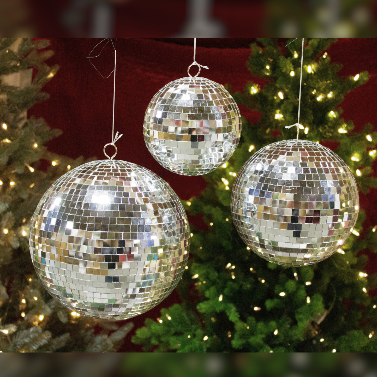 150mm Mirror Ball Ornament