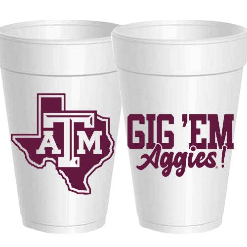 Texas A&M - Gig Em Aggies - 10 pack