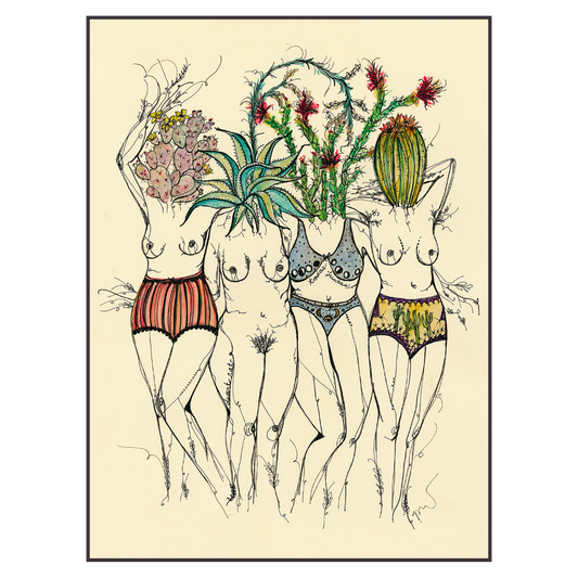 Art Print, Desert Goddesses