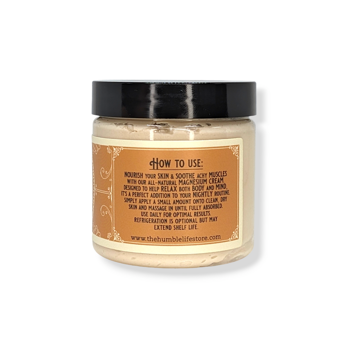 Magnesium Cream - Orange + Vanilla