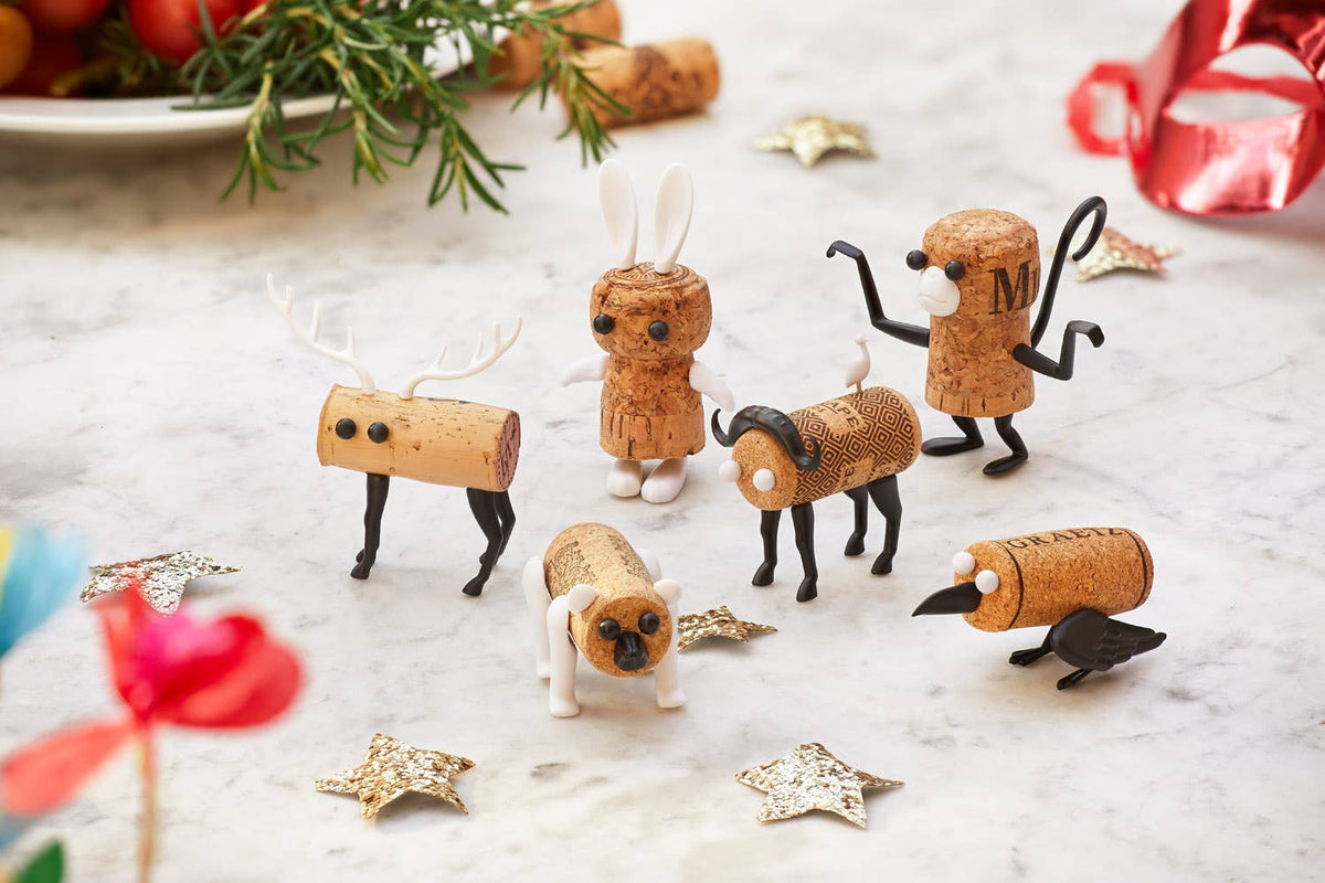 Figurines for wine lovers | Corkers Animals