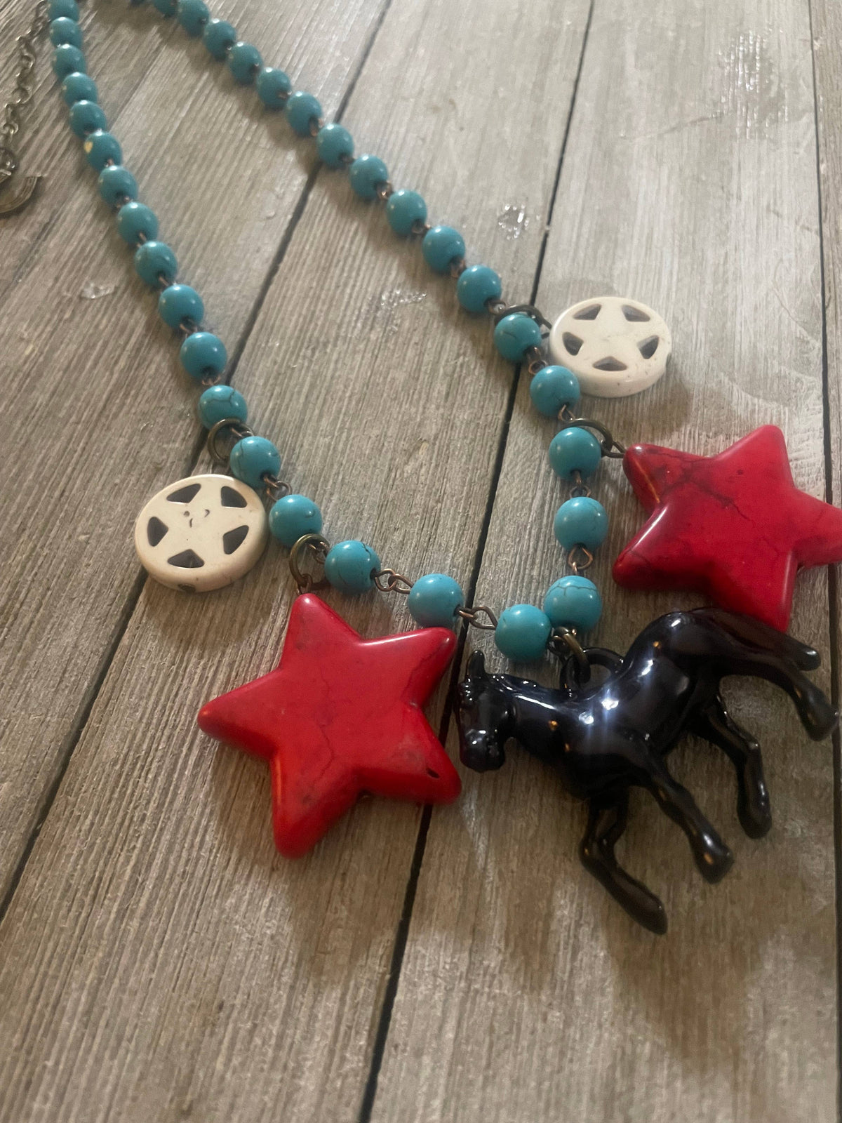 Pecos Pony Necklace 