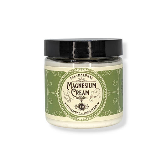 Magnesium Cream - Peppermint + Eucalyptus