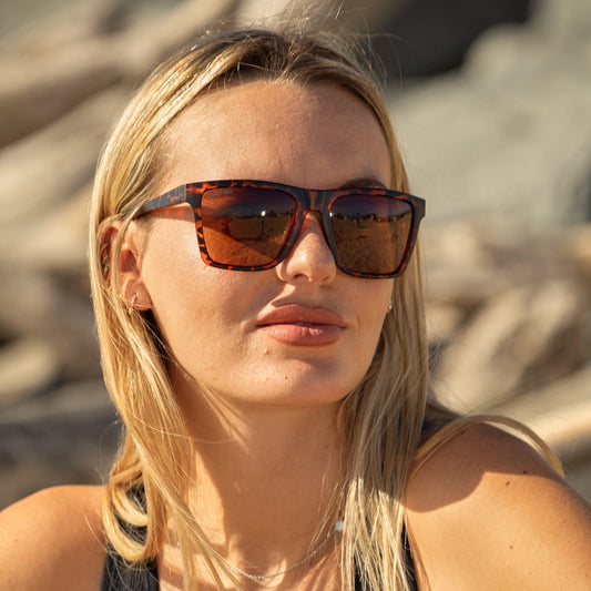 BP10401- Atlas - Matte BLACK/SMOKE Polarized Len