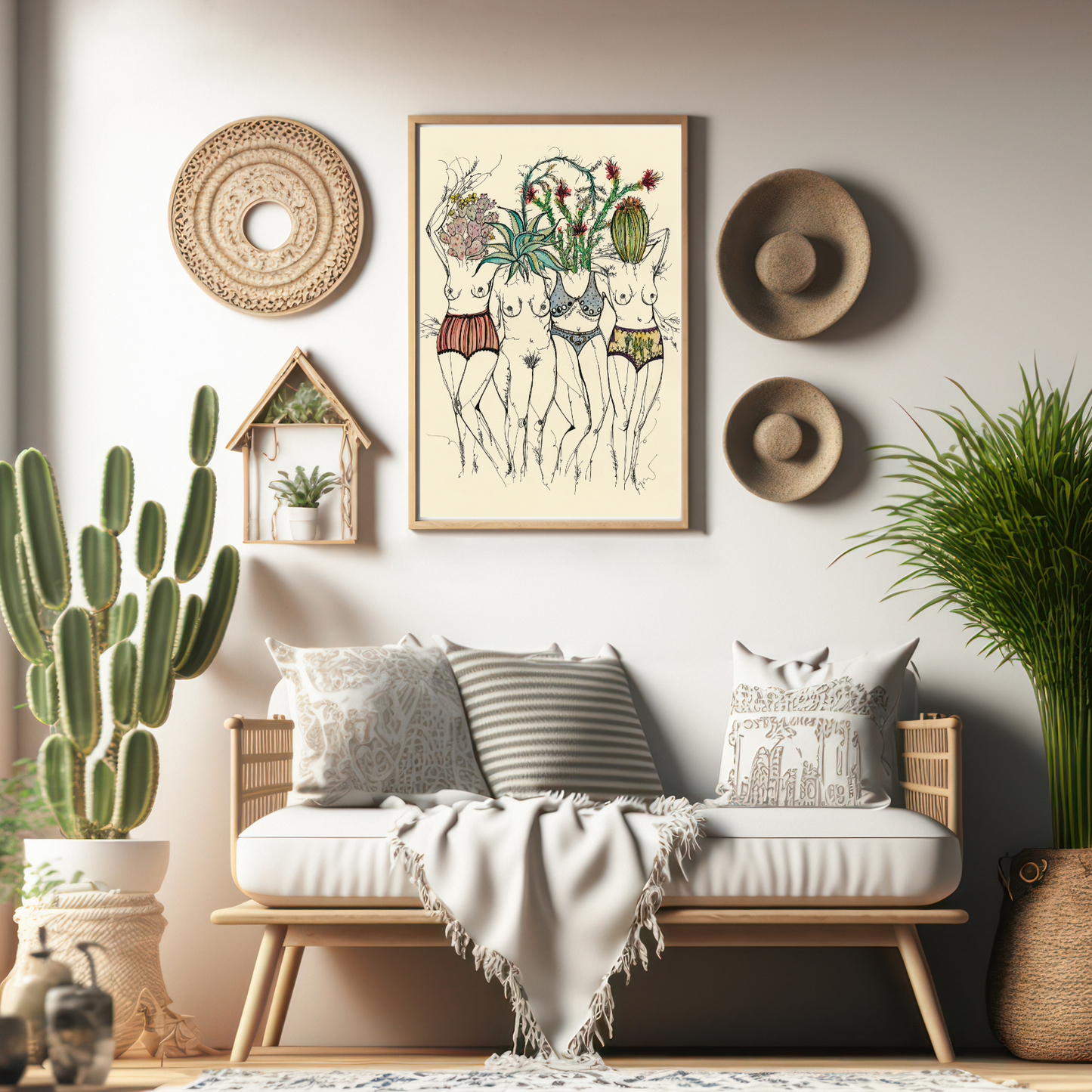 Art Print, Desert Goddesses