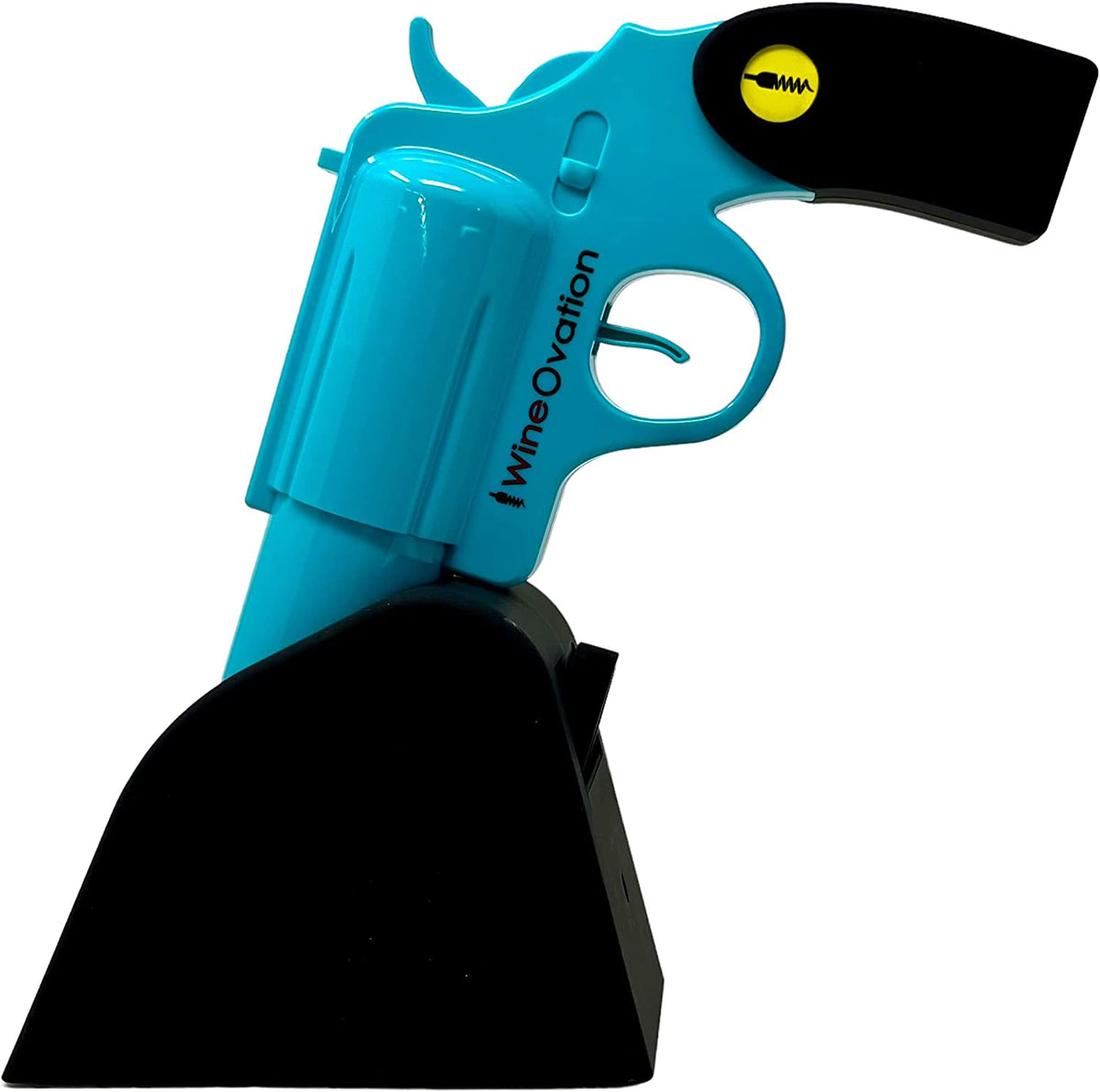 WineOvation Powered Wine Opener Gun, (Blue)