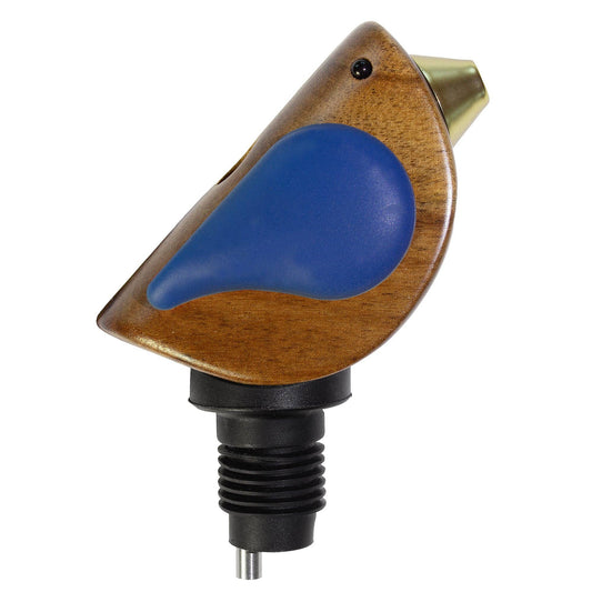 Songbird Specialties® "Singing" Wine Bottle Pourer, Blue