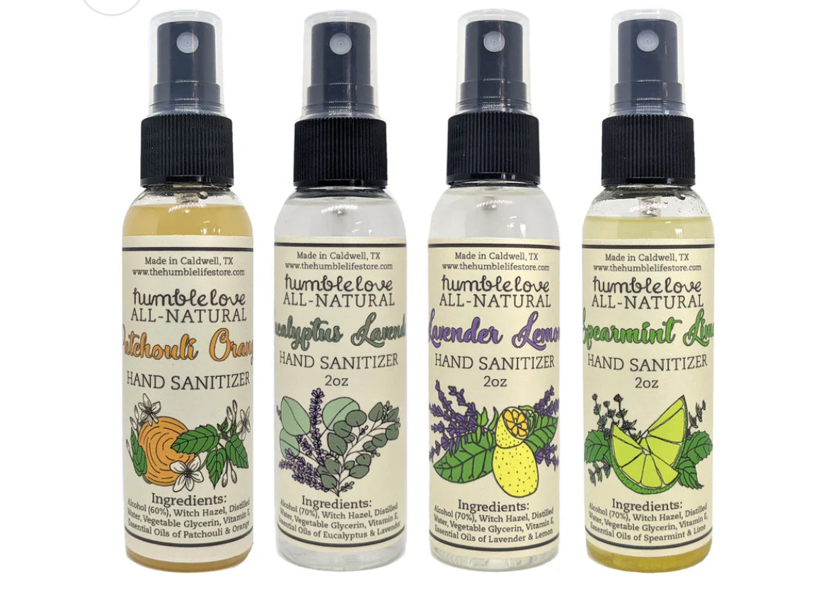 Hand Sanitizer - 70% Alcohol & 100% Natural