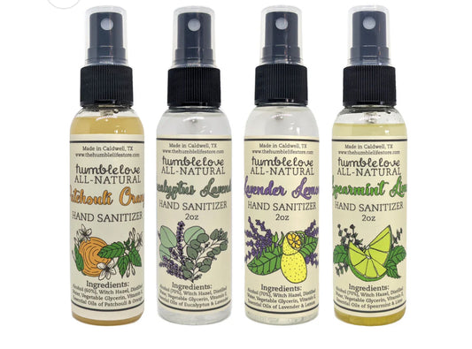Hand Sanitizer - 70% Alcohol & 100% Natural