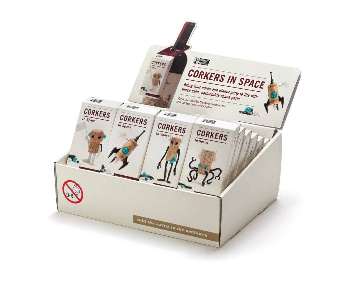 Gift For Wine Lovers | Corkers Space Pop Display