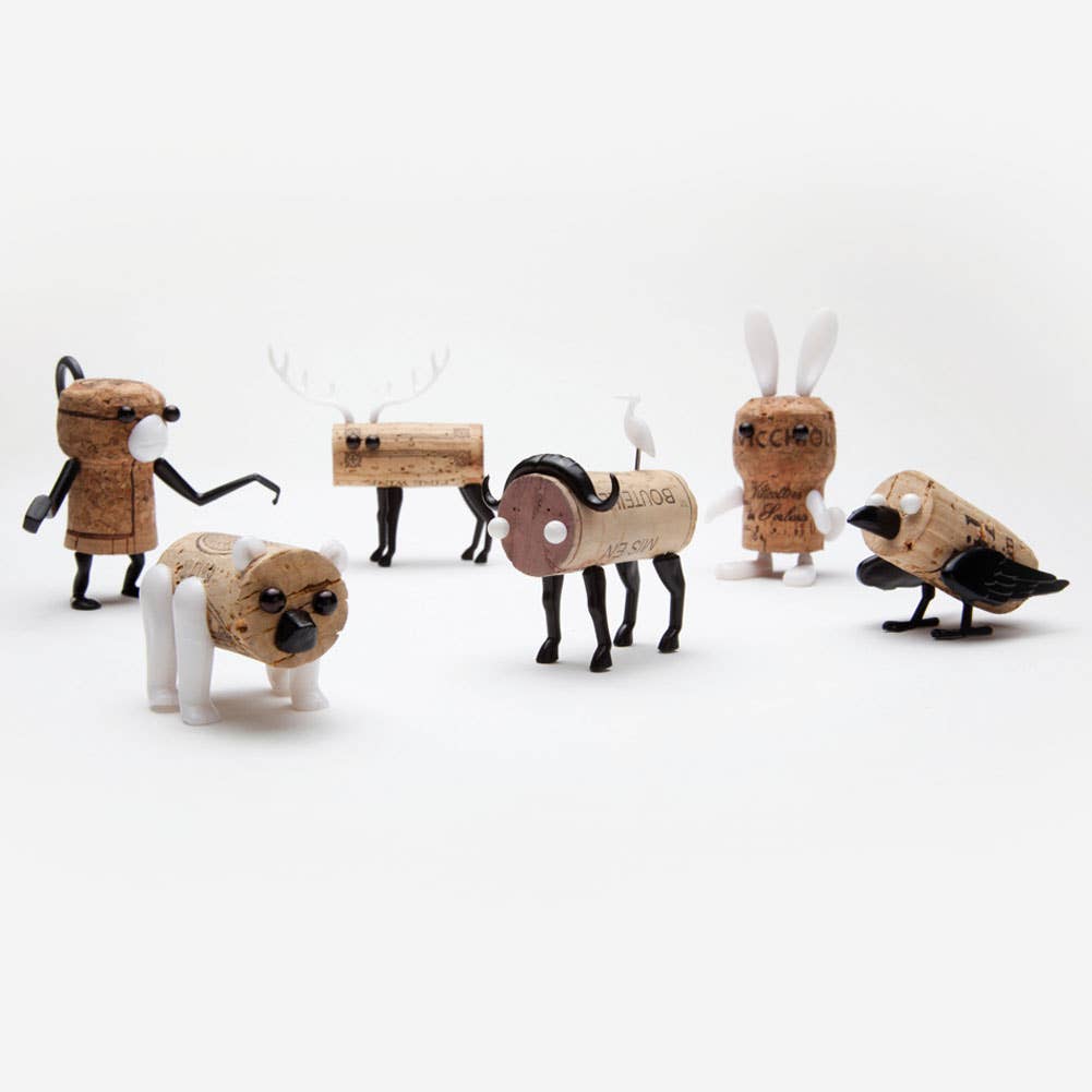 Figurines for wine lovers | Corkers Animals