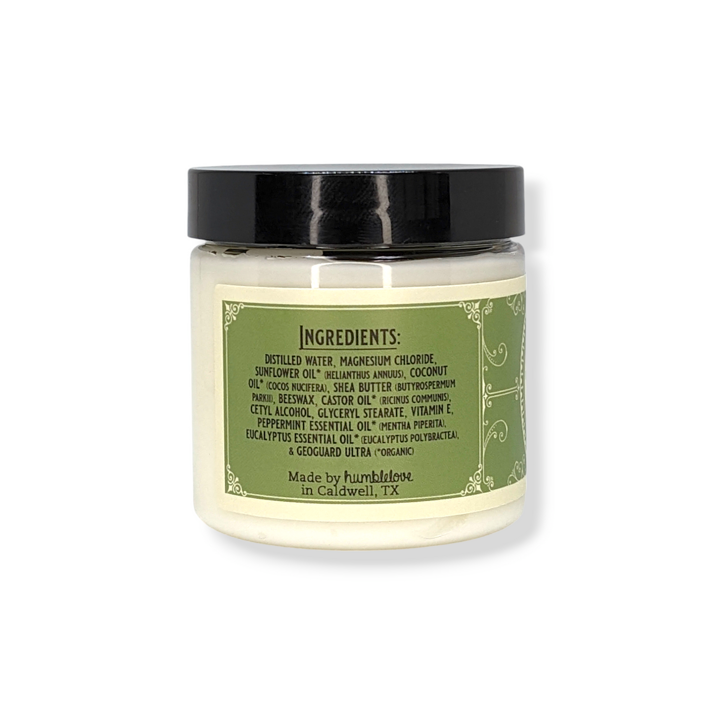 Magnesium Cream - Peppermint + Eucalyptus