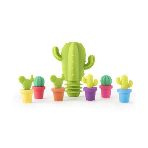 Cactus Bottle Stopper & Charms